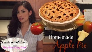 Apple Pie Recipe from Scratch  How to make Apple Pie  Best Apple Pie Recipe Lattice Pattern [upl. by Eldnek]