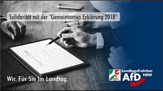 Zur Gemeinsamen Erklärung 2018 Vollständige Rede im Plenum [upl. by Idnas222]