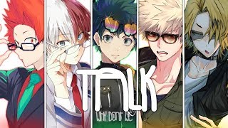 ❖ Nightcore ❖ ⟿ Talk Switching Vocals [upl. by Adrian561]