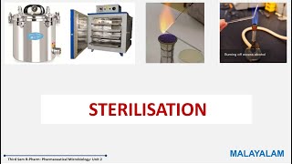 Sterilisation Methods Part 2 Moist Heat Sterilisation  Autoclave MALAYALAM [upl. by Hteb]