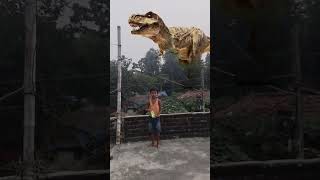 बच्चा vs dinosaur dinosaur shortsvideo dinosaurios [upl. by Ammej]