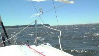 Macgregor 26M TicketyBoo 45ft sea [upl. by Anaitat]