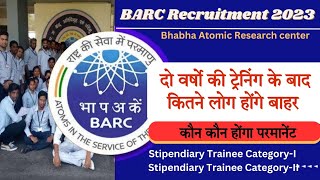 BARC Exam Date Syllabus amp Selection Process  BARC Recruitment 2023  BARC Selection process [upl. by Lerrej14]