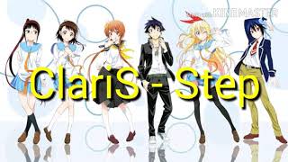 ClariS  Step Nisekoi Opening 2 with lyrics [upl. by Dnalloh516]