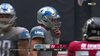 2020 Week 7 Lions at Falcons  Every play from the Lions gamewinning drive [upl. by Yebot]