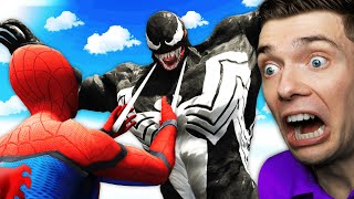 Playing As SPIDERMAN vs MEGA VENOM In GTA 5 Superhero Mods [upl. by Enirehtac]