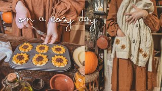 A Fall Day for Cozy Hobbies at Cinnamon Cottage Baking Crafting amp Pantry Organisation  ASMR [upl. by Nnaecyoj]