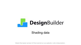 38 Shading data [upl. by Kanor]