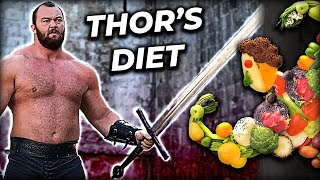 Nutritionist reviews Hafthor Bjornsson quotThorsquot Diet [upl. by Hope632]