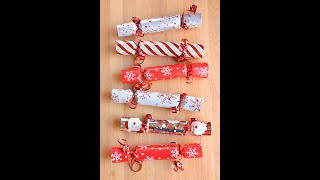 DIY Christmas Crackers 🤩 [upl. by Eenttirb]