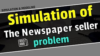 Simulation of inventory system the newspaper seller problemsimulation and modeling bangla tutorial [upl. by Pandolfi]