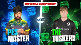 PES MASTER 🆚 THE TUSKERS  CMD WORLD CHAMPIONSHIP ROUND OF 32🥶❤‍🔥  ചെക്കന്റെ കിളി പോയി🚶‍♂️😂 [upl. by Erica]