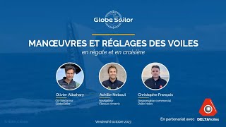 WEBINAR  Manœuvres et réglages des voiles avec Achille Nebout [upl. by Elbertine]