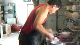 SIMON LEACH  Glazing inside a casserole dish [upl. by Ahsineg116]