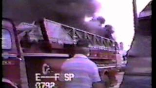 Hackensack Ford Fire 1988 Raw Video [upl. by Revolc]