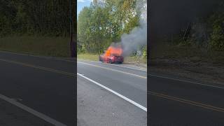 Subaru wrx burns to the ground wrx subaru carfire [upl. by Frieda]