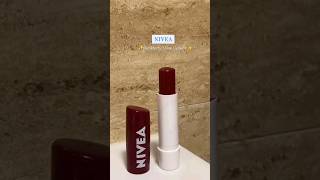 Nivea Blackberry shine Lipbalm review swatch [upl. by Enal]