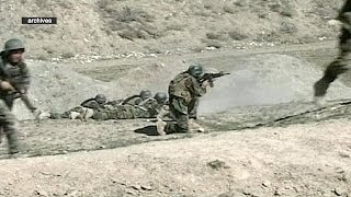 Afghanistan Taleban contro soldati 20 militari morti [upl. by Leake]