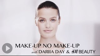 Makeup no Makeup with Dariia Day and HampM Beauty [upl. by Louls]