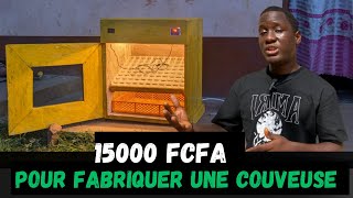 Comment fabriquer une couveuse avec 15 000fcfa Homemade egg incubator [upl. by Ailuig878]