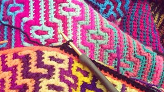 1 Beginners Guide to Mosaic Crochet  The Basics [upl. by Alram]