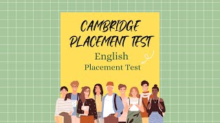 40question placement test  whats your level in English [upl. by Fruma952]