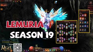 Lemuria Season 19  Master 5  New Skill  New Wing 5th  MU Online Server RealMU [upl. by Artemisa]