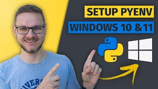 How to Install and Run Multiple Python Versions on Windows 1011  pyenv amp virtualenv Setup Tutorial [upl. by Anyrb]