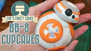 BB8 cupcakes Star Wars cakes [upl. by Raycher]