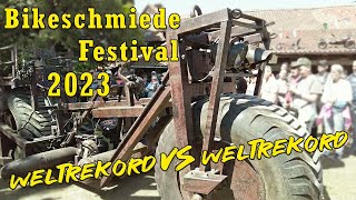 Bikeschmiedefestival 2023  Weltrekord VS Weltrekord  Harzer Bikeschmiede [upl. by Ardnahsal]