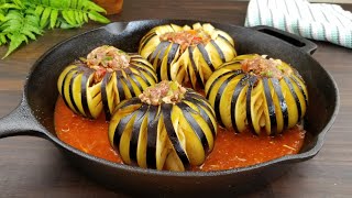 طبخة باذنجان سهلة التحضير ستكون من ألذ الأطباق في مائدتكم  Eggplant recipe [upl. by Ativad]