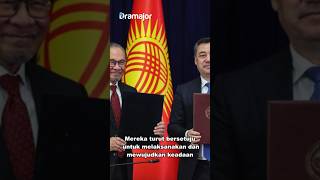 INI PENGUMUMAN Terbaru PM Anwar Ibrahim Bersama Presiden Republik Kyrgyz dramajor anwaribrahim [upl. by Imeaj61]