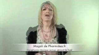 Cryopharma classique verrues aérosol de froid  Pharmideafr parapharmacie en ligne [upl. by Johnathan]