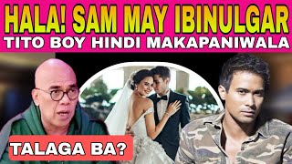 JUST IN CATRIONA GRAY UMIYAK DAHIL ISINAPUBLIKO NA NI SAM MILBY ANG KATOTOHANAN [upl. by Nodal61]