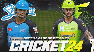 CRICKET 24  BBL13  ADELAIDE STRIKERS vs SYDNEY THUNDER  Match 08 Highlights [upl. by Acimad]