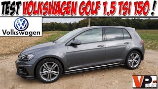 Carvlog 44  Test VOLKSWAGEN Golf TSI 150  Une finition revue Ã la hausse  ðŸ˜Ž [upl. by Aikram]