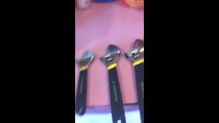 harbor freight adjustable wrenches review [upl. by Nieberg356]