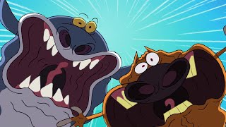 हिंदी Zig amp Sharko ✈ विमान दुर्घटना  Hindi Cartoons for Kids [upl. by Fallon]