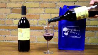 Maple River Winery Chokecherry Wine [upl. by Jaimie881]