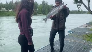 Flossing on the kenai and kasilof River [upl. by Gunzburg143]