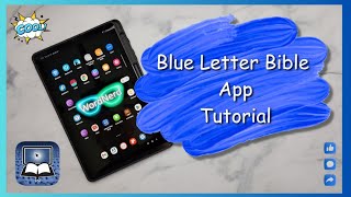 Blue Letter Bible App Tutorial 2023  Bible Study Resources [upl. by Ailices]