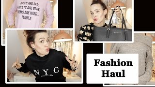 TRY ON FASHION HAUL Lookbook Store Michael Kors HampM Asos [upl. by Todd430]