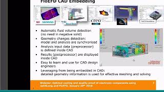 Webinar optiSLang FloEFD 2018 1 31 [upl. by Lala]