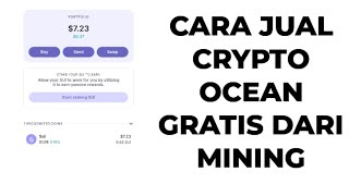 CARA JUAL TOKEN OCEAN HASIL MINING  INSTANT UNTUK PEMULA [upl. by Agnella]