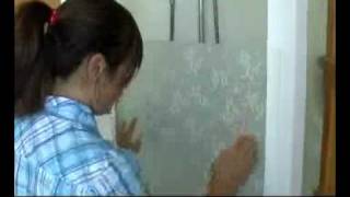 installing frosting film to shower [upl. by Clapp888]