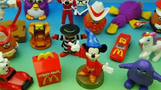 2019 McDONALDS 40th ANNIVERSARY SURPRISE set of 17 HAPPY MEAL COLLECTIBLES VIDEO REVIEW [upl. by Nobile]