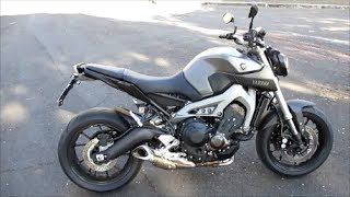 Yamaha MT09 Start up and Sound [upl. by Kristie402]