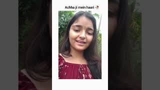 Achha ji mein haari 🥀  short cover  Asha Bhosle Mohammad Rafi shorts music cover song [upl. by Tenom]