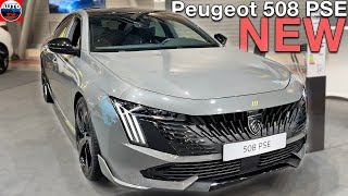 All New PEUGEOT 508 PSE Hybrid4 360 2024  FIRST LOOK exterior interior [upl. by Magree]