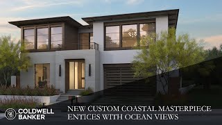 Entertainers Dream New Custom Coastal Masterpiece Entices With Ocean Views [upl. by Elwaine]